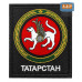 Шеврон на липучке «Герб Республики Татарстан». Размер 100х85 мм. 